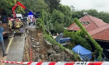 Son dakika: İstanbul Beykoz’da istinat duvarı çöktü! 1 kişi göçük altında kaldı