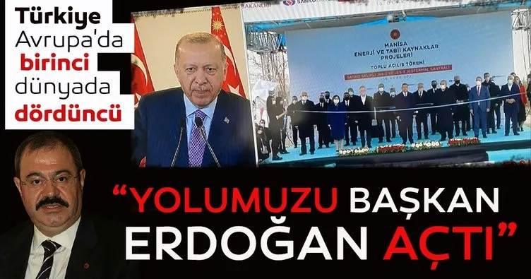 Yolumuzu Cumhurbaşkanı Erdoğan açtı