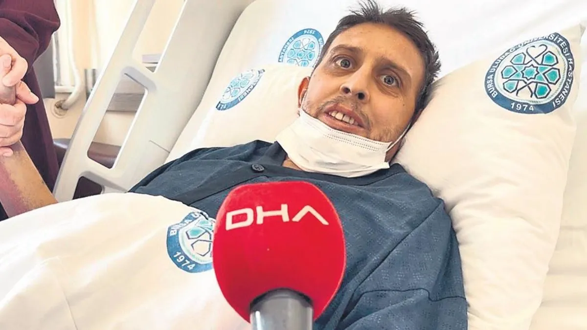 Eşinin karaciğeriyle hayata tutundu