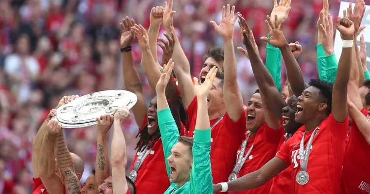 Bayern Münih’ten üst üste 7. şampiyonluk