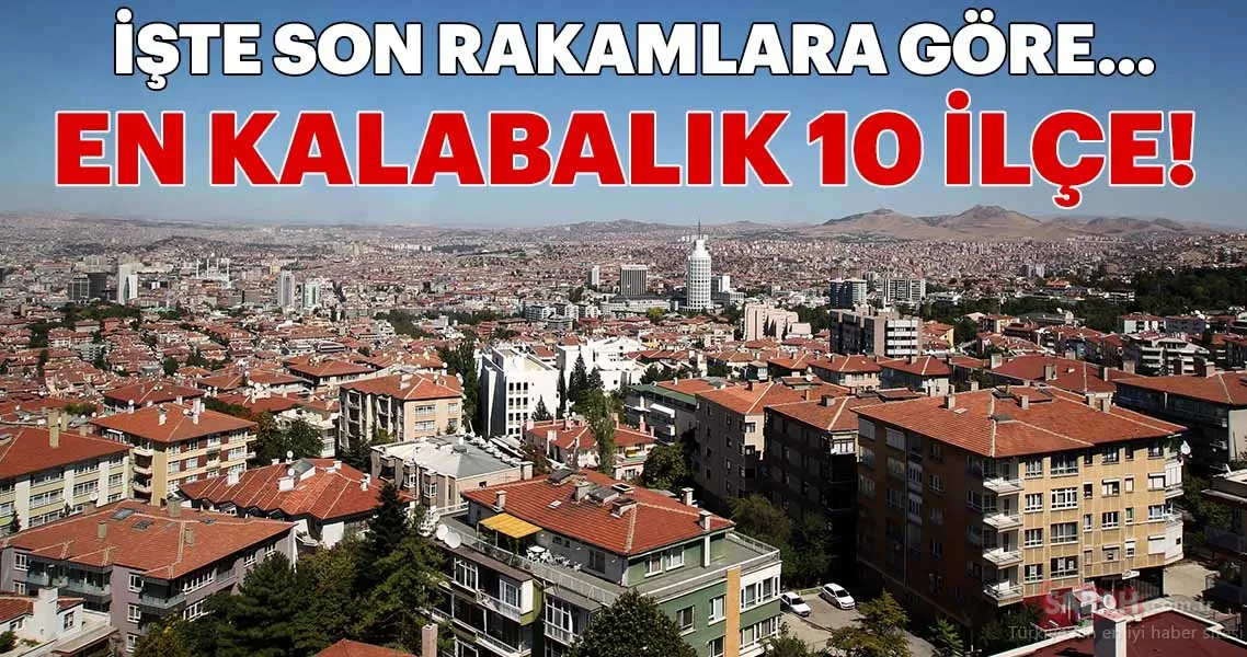 turkiye nin en kalabalik ilcesi hangisi