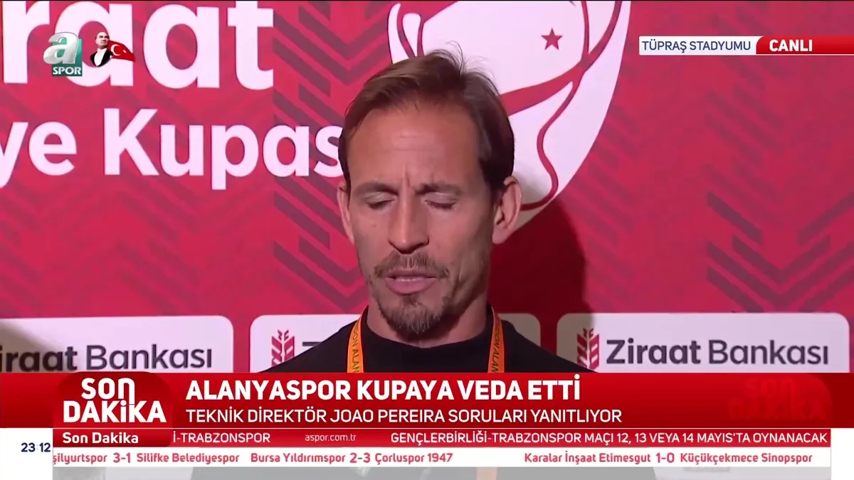 Joao Pereira: Çalıştığımız bir pozisyondan gol yedik videosunu izle Joao Pereira: Çalıştığımız bir pozisyondan gol yedik videosunu izle
