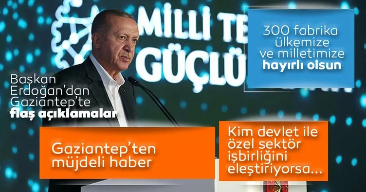 Son dakika: Başkan Erdoğan: Türk ekonomisi yeni rekorlara koşmaya devam edecektir