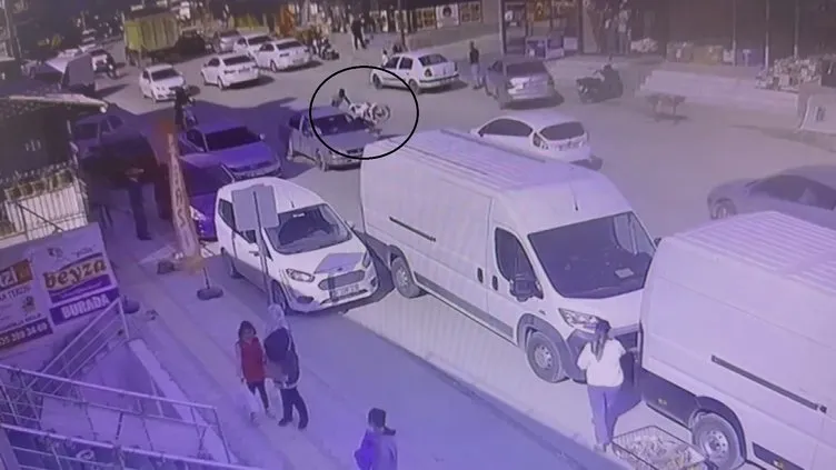 Kaza geliyorum dedi: Ön kaldırarak ilerliyordu…