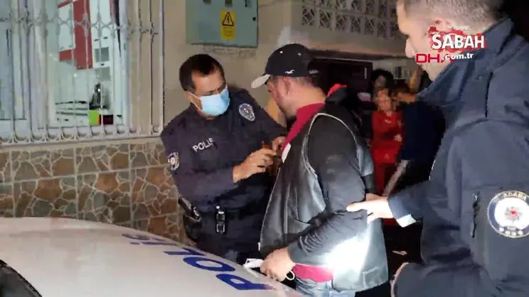 Kaçmaya çalışırken düşen hırsız, kıskıvrak yakalandı | Video
