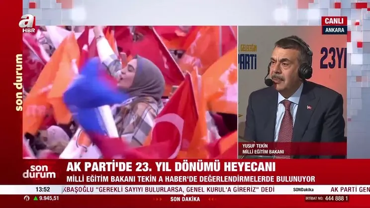 AK Parti'de 23. yıl dönümü heyecanı