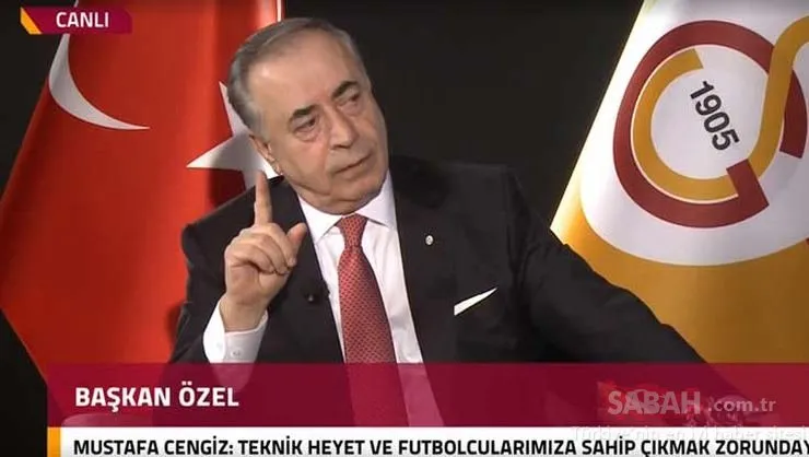 Son dakika: Mustafa Cengiz’in konuşmasında şok hata! Taraftarlardan sert tepki...