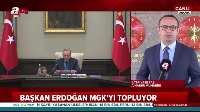 Son dakika: Milli Güvenlik Kurulu (MGK), Cumhurbaşkanı Erdoğan başkanlığında toplanıyor | Video