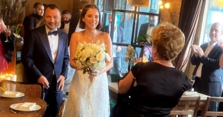 Yönetmen Uluç Bayraktar 25 yaş küçük sevgilisi Alara Hamamcıoğlu ile evlendi!