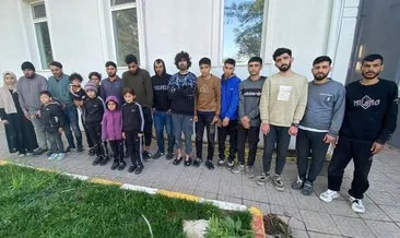 Edirne’de yasa dışı yollarla Yunanistan’a gitmek isteyen 36 kaçak göçmen yakalandı