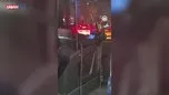 İETT şoförünün ayağını dışarı çıkararak araç kullanması kamerada | Video