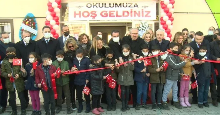 Elazığ’da yapımı tamamlanan okul açıldı