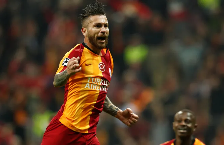 Galatasaray - Club Brugge maçından kareler