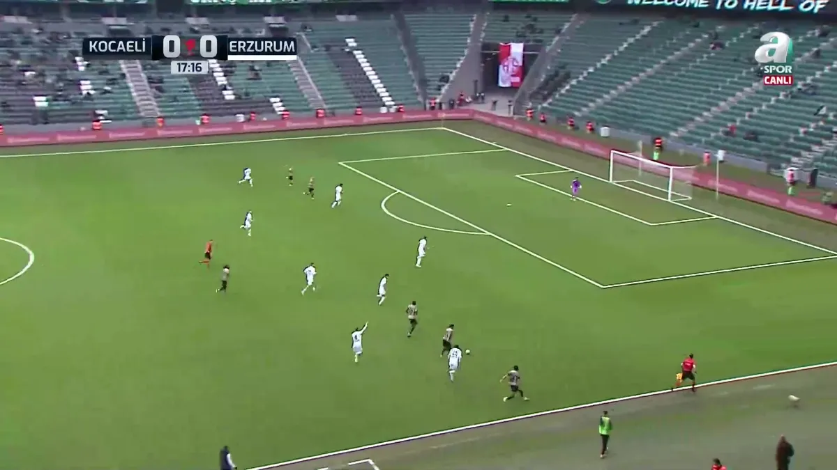 GOL | Kocaelispor 1-0 Erzurumspor FK videosunu izle | Son Dakika Haberleri
