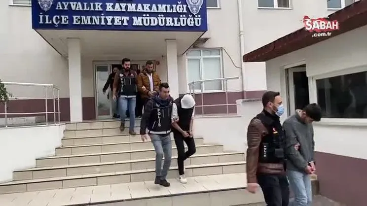 Ayvalık polisi 7 bin 194 uyuşturucu hap ele geçirdi