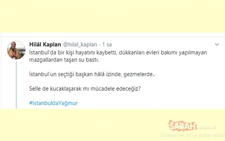 İstanbul'da sel: Seçim gecesi 12 kez canlı yayına çıkan İmamoğlu’ndan hala ses yok!