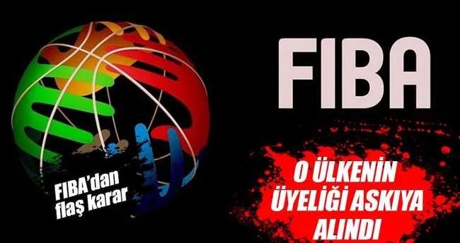 FIBA, Brezilya Basketbol Federasyonunun üyeliğini askıya aldı
