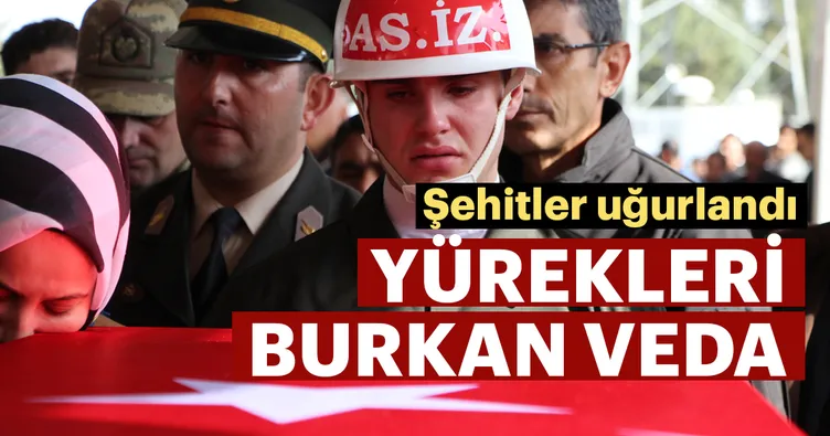 Süngütepe şehitleri uğurlandı