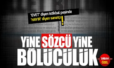 Sözcü’den ’Evet’ diyenlere hakaret!
