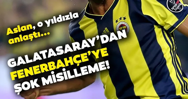 Son dakika: Galatasaray’dan Fenerbahçe’ye şok transfer misillemesi! Aslan, o yıldızla anlaştı…