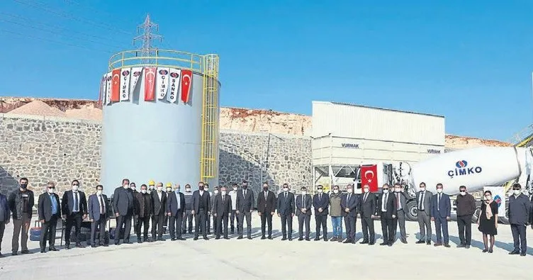 Çimko Çimento 25. tesisini açtı