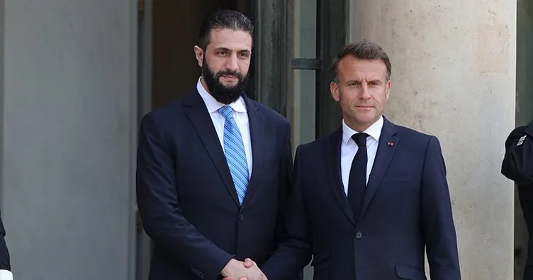 Fransa Suriye hattında diplomasi trafiği: Şara ve Macron Paris’te buluştu