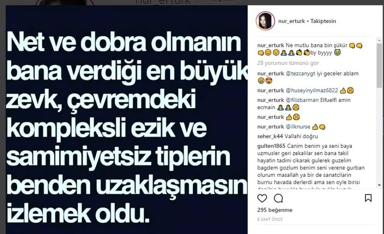 Ünlü isimlerin Instagram paylaşımları 24.04.2018 Mehmet Ali Erbil