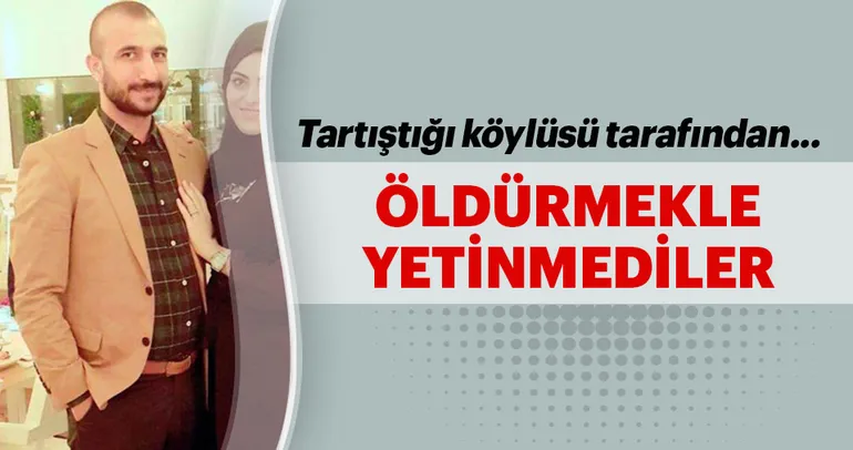 Başından vuruldu, cesedi ise bakın ne yapıldı?