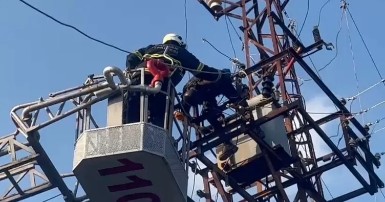 Elektrik ustası feci şekilde can verdi