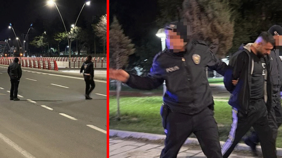 Kayseri'de polis ekiplerini görünce kaçtı! Yere attığı kağıdın içinden bakın ne çıktı...