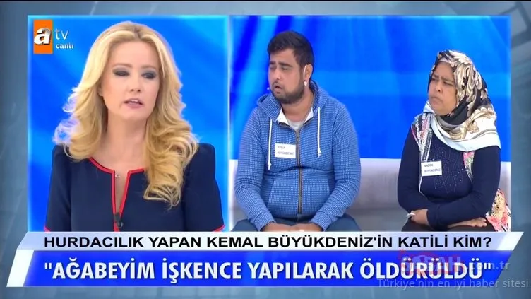 Müge Anlı’nın programında Kemal Büyükdeniz cinayetine ilişkin son dakika haberi: Katili söylersem ortalık karışır