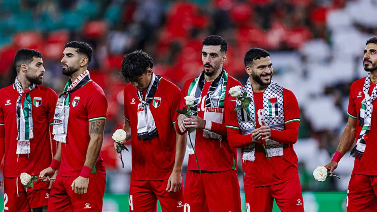 Filistin Milli Futbol Takımı, Bask bölgesel futbol takımı ile dostluk maçı yaptı Filistin Milli Futbol Takımı, Bask bölgesel futbol takımı ile dostluk maçı yaptı