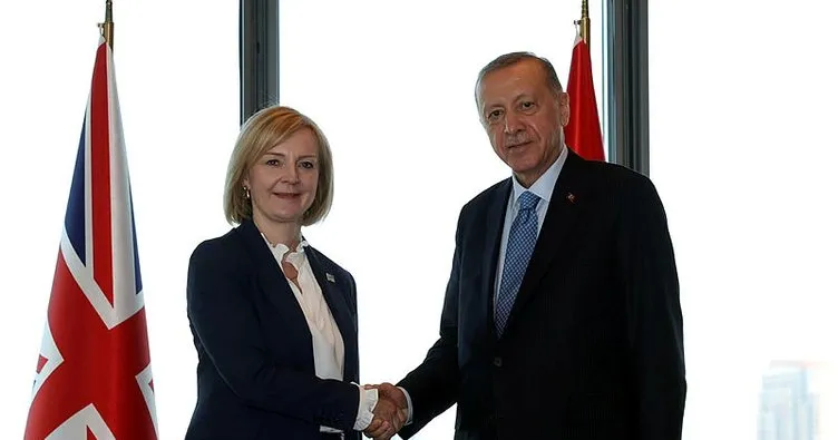 Başkan Erdoğan, İngiltere Başbakanı Lizz Truss ile görüştü