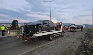 Erzurum’da 3 araç çarpıştı! 5 yaralı