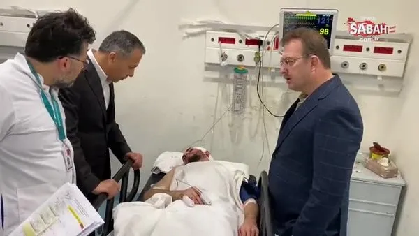 İstanbul Valisi Ali Yerlikaya İstiklal'deki saldırıda yaralananları ziyaret etti | Video