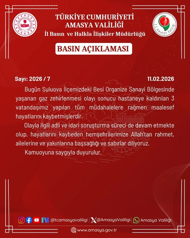 Biyogaz Tesisi Zehirlenme Olayı