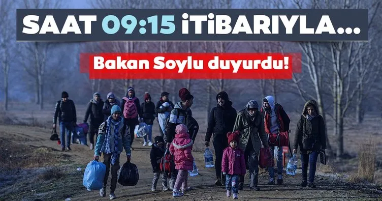 Son Dakika Haberi: Bakan Soylu son rakamı açıkladı: İşte Türkiye’den ayrılan göçmen sayısı!
