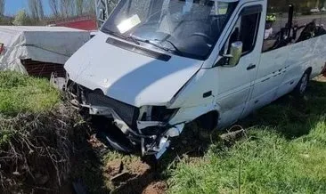 Bingöl’de minibüs ile otomobil çarpıştı: 7 yaralı