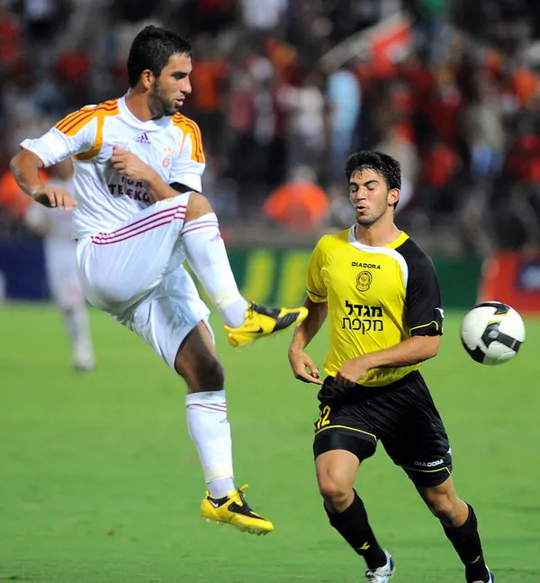 MACCABI NETANYA - GALATASARAY MAÇINDAN KARELER