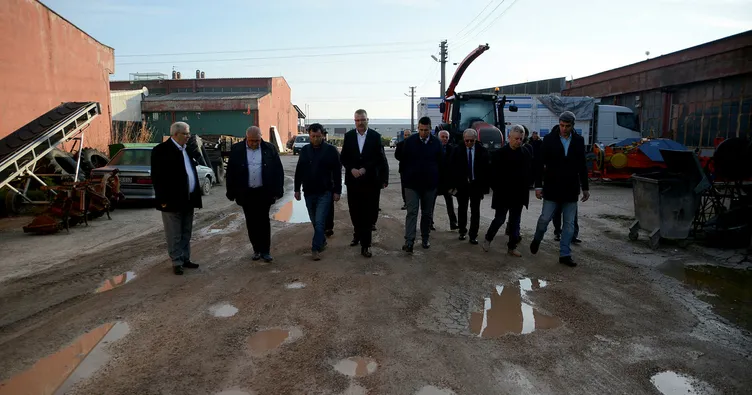 Başkan Özkan sanayi esnafını dinledi