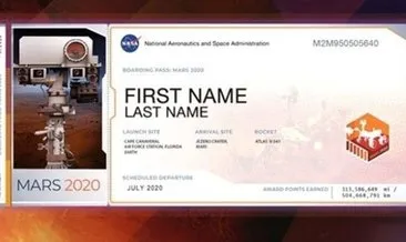 NASA Mars bileti 2020 hızlı bir şekilde alın! NASA Mars bileti isim yazdırma sayfası nasıl ve nereden görüntülenir?