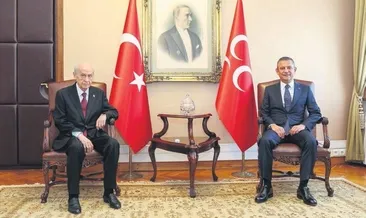 TBMM’de Bahçeli-Özel zirvesi