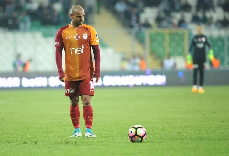 Sneijder’de yönetime rest! Gelmiyorum