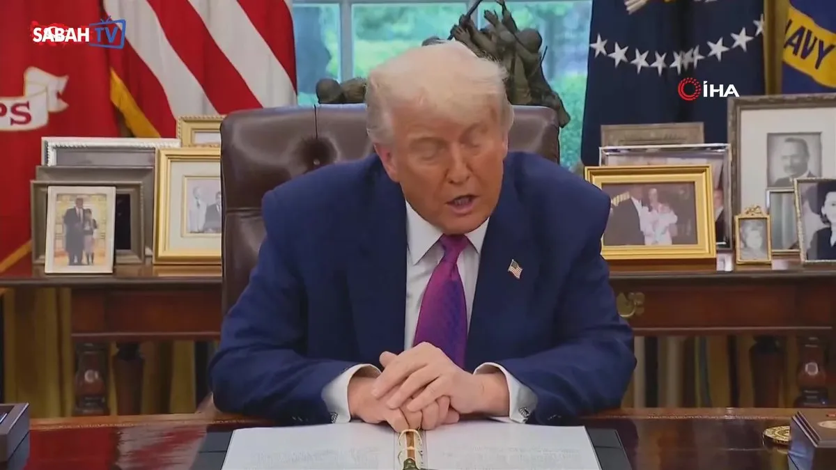 Trump’tan "Altın Kubbe Füze Savunma Sistemi" açıklaması: "Bu, Amerika’nın hayatta kalma sistemidir" | Video