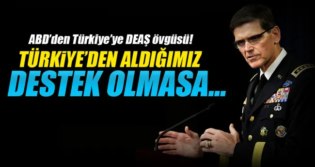 ABD’den Türkiye’ye DEAŞ övgüsü