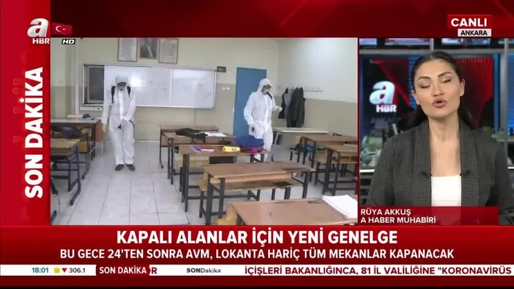 İçişleri Bakanlığı'ndan flaş corona virüsü önlem açıklaması: O mekanların tümü saat 24:00'da kapatılıyor | Video