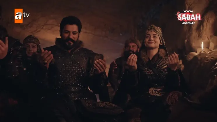 Alaeddin Bey ve Gonca Hatun’un sevda cengi mutlu sonla bitti! Mağarada nikahları kıyıldı