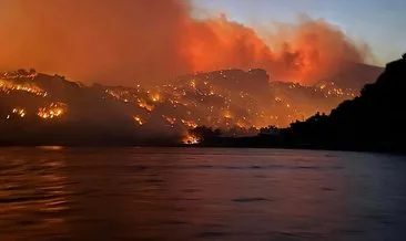 Girit Adası’nı alevler sardı