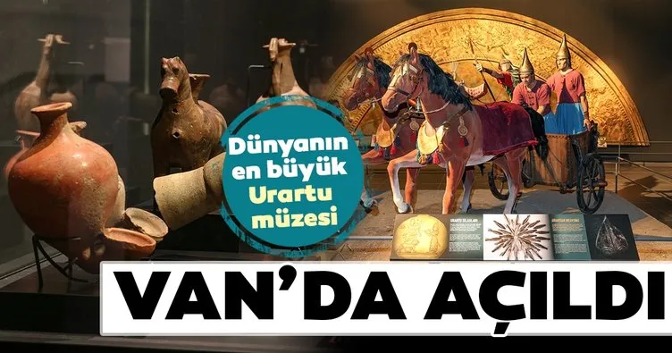 Urartu Müzesi'ne yoğun ilgi