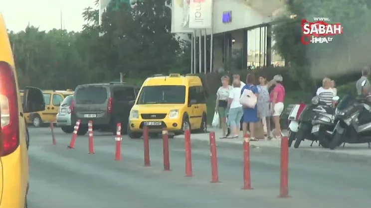 Korsan taksiye polisten suçüstü | Video